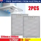 2x Replace For Rangehood Metal Grease Filter Model 260mm x 320mm Five Layers