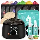VIVVA Pro500 Wax Warmer Heater Paraffin Pot Heater Hair Removal Salon Beauty Kit