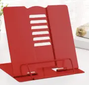 Desk Book Stand Metal Reading Rest Book Holder Adjustable Cookbook Documents
