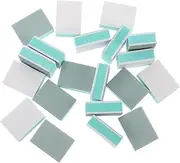 CALLARON 50pcs Sponge Nail Files Kit Ergonomic Nail Buffer Blocks for Gentle Polishing Compact Manicure Art Tools for Home and Salon Use