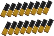 Healeved 20pcs Refillable Essential Oil Roller Bottles Glass Perfume Containers with Tight Seal Durable Roll Design for Safe Application and Travel Convenience