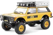 Fms 1/24 RC Crawler, FCX24M Land Rover Range Rover, 2.4Ghz Off-Road RC Rock Crawler with Lighting Effects, Speed Switch and Accessory Packs, RC Cars for Adults