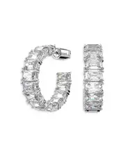 Swarovski Matrix Hoop Earrings