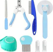 Long Hair Cat Grooming Kit, Pet Shaver For Cats, Portable Professional Cutter With Shedding Comb & Trimmer For Indoor Home Spa Bathing Washing Tools