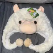 NWT Critters Collection Lamb Hat Kids Whimsy Fun In The Snow
