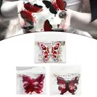 Artistic Touch Set of 12 Shimmering Golden Butterfly Wall Decorations for Home