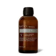 Natio Wellbeing Sports & Muscle Recovery Botanical Massage Oil 200ml