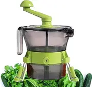 Chef Power Veggie Zucchini Potato Spiral Cutter- Vegetable Slicer- 3 in 1 Handheld Spiral Slicer - Rotary Veggie Spiralizer- Zucchini Slicer- Spiralizer for Veggies
