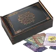 Astrologys Barrinkets Box - Trinket Organizer, Spiritual Stand | Home Decoration Case, Tarot Container, Large Capacity Trinket Box, Decorative Dice Holder Made