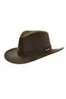 Thomas Cook Travel Crushable Hat in Dark Brown