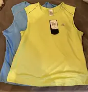 ADIDAS Women s Set of 2 Clima-Lite sz XL -Sleeveless-NWT