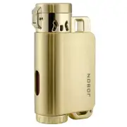 JOBON Stright Flame Torch Cigar Lighter Windproof Butane Refillable with Punch