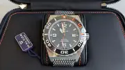 Haldor Abissi 1000M 45.5mm Swiss Automatic Men's Diver Watch ETA 2824-2 Ceramic