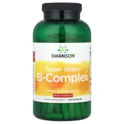 Swanson, Super Stress B-Complex With Vitamin C, 240 Capsules
