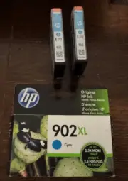 3 Cyan (1 902XL 2 HP 902) Ink Cartridge Officejet Pro 6960 6968 6970 6975 6978