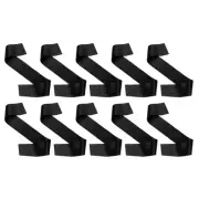 Blank Satin Sash, 16Pcs Blank Sash Plain Satin Sashes DIY Sash Accessory, Black
