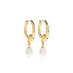 [Kate Spade] Kate Spade Pearl-embellished Earrings ONE SIZE GOLD