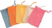 TOVINANNA Comfortable Soap Foaming Bag Drawstring Design Pouch Easy to Use Store