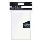 (100 Ct Pack) Ultra Pro Gaming & MTG Sleeves Deck Protector WHITE Standard Size