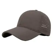 Oversize XXL Baseball Caps,Quick Dry Mesh Sports Hat for Big XX-Large Brown