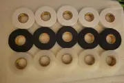Lot Of 15 Rolls Howie’s Hockey Tape 5 White 5 Black 5 Clear Brand New