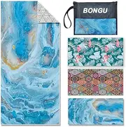 Beach Towel Sand Free 180x90cm Pool Towels with Travel Bag,Oversized Travel Towel Lightweight Compact Beach Accessories,Large Quick Dry Beach Towels (Laguna)