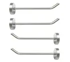 Coat Rack Wall Mounted Hook Over The Door Organizer 13 Hooks Heavy-Duty Iron