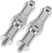 Angoily 2pcs Studio Light Stand Screw Adapter Spigot Mounts Flash Light Stand Screw