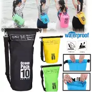 5L-10L Waterproof Dry Bag Camping Outdoor Sack Kayak Boat Duffle Backpack Pouch