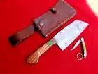 11.5" Chef Butcher Damascus Steel Hunting Slicing Cleaver Chopper Knife knives
