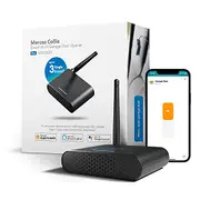 Smart Garage Door Opener Remote with External Antenna, Up to 3 Single Doors, Compatible with Apple HomeKit, Amazon Alexa, Google Assistant, SmartThings, APP Control, No Hub Needed