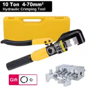 New Yqk-70 Hydraulic Crimper 8T Crimping Tool Wire Battery Cable Lug Terminal