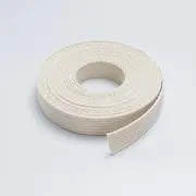 Heavy Cotton Webbing Straps for Arts and Crafts, Luxury Bag Strap High Density Webbing(2cm x 5 Yards, Beige)