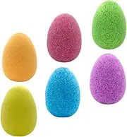 HONMEET Set of 1 Dinosaur Egg Shape Bath Salt Balls Salt Bath Bathing Toys Skin Softening Balls