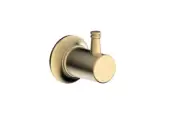 Phylrich 501-76/004 Bathroom Robe Hook with SATIN BRASS FINISH, New Unopened Box