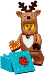 LEGO Series 23 Reindeer Costume Holiday Minifigure (71034) New Retired CMF