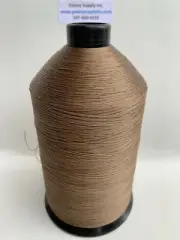 69 Upholstery Thread TEX-70 Bonded Nylon, 16 oz- SAND COLOR , for 2 Spools