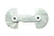 SHARS 15.5 - 25 MM RADIUS GAGE 32 LEAVES GAGES NEW FOR MACHINIST !
