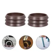 10 Pcs Sofa Caster Cups Bed Anti-slip Stoppers Prevent Sliding Leg Non Circular