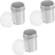 SOLUSTRE Stainless Steel Powder Shaker for Sugar Flour Cocoa Fine Mesh Small Size