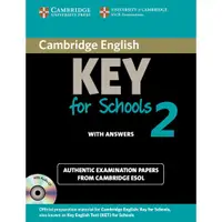 在飛比找蝦皮商城優惠-Cambridge English Key for Scho