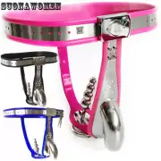 3 Colors to Choose Male Chastity Device Lock Cage Chastity Belts with Removable