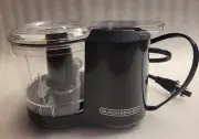 BLACK + DECKER One-Touch Chopper 1.5 Cup Capacity Food Processor NEW Open Box