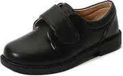 [Letuwj] Boys PU Leather Shoes Spring and Fall Black Children's Performance Performance