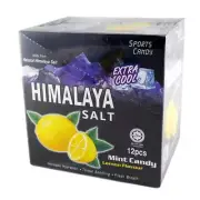12 Count Pink Sugar Candy Natural Himalaya Salt Sweet Sour Salty Mint Lemon