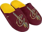 NBA Mens Logo Slippercleveland Cavaliers 2011 Big Logo Slipper Tpr Sole Small, Cleveland Cavaliers, Small