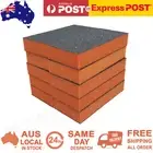 10 x Buffer 2-Way Sanding File Nail Buffing Block Orange Black Grit 100/120