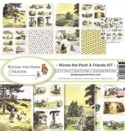 Reminisce Collection Kit 12"X12"-Winnie The Pooh And Friends