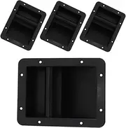 HOMSFOU 4pcs Plastic Speaker Handles Speaker Grip for Amplifiers Easy Install Match Styles
