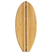 Brown Serving and Cutting Board Suitable for Kitchen Use, Measuring 14-1/2 inches by 6 inches